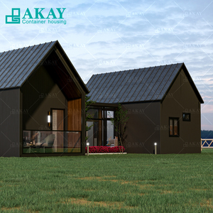 Nhà lắp ghép di động kiểu biệt thự 2 phòng ngủ, khung thép, tiêu chuẩn Mỹ, thiết kế mới, nhà tiền chế B2B - Product Image 3