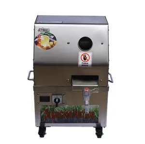 Machine à jus de canne à sucre haute efficacité, machine à jus de canne à sucre à batterie électrique commerciale