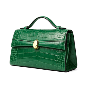 Free Sample Custom LOGO <strong>Green</strong> Luxury Vegan Plain Leather Women Handbags Ladies Crossbody Bags OEM ODM Custom Logo Women <strong>Purses</strong> - Product Image 1