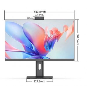 <span class=keywords><strong>24</strong></span> 인치 실버 각도 조정 기본 스탠드 i3 i5 i7 i9 i9 모노 블록 하나의 데스크톱 컴퓨터에 모두 - Product Image 6