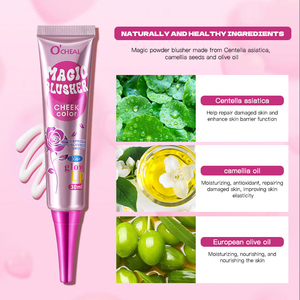 Colorete cambiante, duradero, resistente al agua, sedoso, Natural, crema de maquillaje, colorete cambiante de Color - Product Image 4