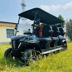 Voiturette de <span class=keywords><strong>golf</strong></span> électrique <span class=keywords><strong>mini</strong></span> 2025, 4 roues, 4 places, utilitaire, pour le tourisme, transport spécial, bonne qualité - Product Image 1