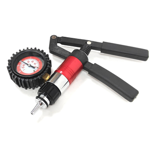 21 pçs medidor de pressão de bomba de vácuo portátil, medidor de drenagem de fluido de freio, medidor de vácuo automotivo de dupla finalidade - Product Image 2
