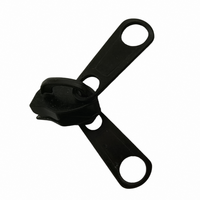 10 #   Tirette de fermeture éclair double avec curseur à verrouillage automatique, sans nickel, en nylon, réparation de fermeture éclair, marque WEIFA, pour vêtements et accessoires textiles de maison