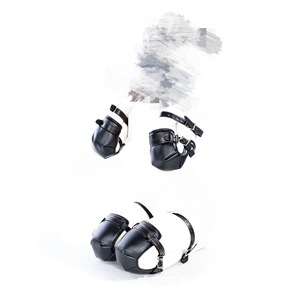 Conjunto de algodón Scarletsin R-65 para entrenamiento de gateo para perros, equipo de protección para rodillas y codos, juguetes sexuales y accesorios - Product Image 1