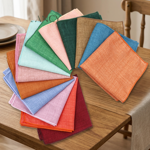 Nouvelle Tendance : Mouchoir de Poche en Nylon Durable à Pois, 27 Couleurs, 22 cm, Séchage Rapide, Respirant, Unisexe, pour Mariage, Fête, Usage Quotidien, Cadeau - Product Image 3