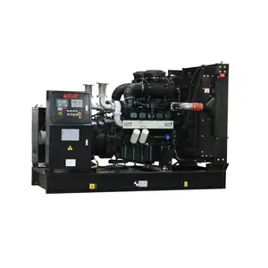 370kw 462kva continouse use three phase electricity diesel genset with Doosan engine dynamo alternator generator Tops 3 phase