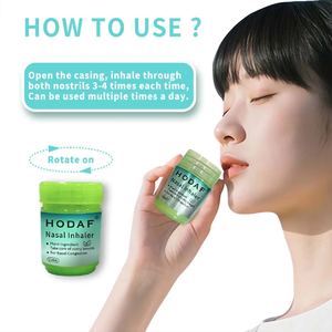 Inhalador Nasal Herbal HODAF - Claridad Mental, Enfoque, Alivio del Mareo, Extracto de Plantas Naturales, Refrescante Bucal Portátil, ISO/CE - Product Image 5