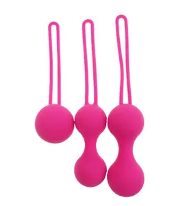 Neue kegel übung bälle in vagina kugeln übung hantel silikon ben wa ball sets für frau kegel kugeln für frauen set