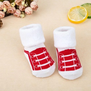 <span class=keywords><strong>Chaussettes</strong></span> en coton blanc pour bébé, bas personnalisés, bon marché, vente en gros, nouveau Design, qualité supérieure, chinois - Product Image 5