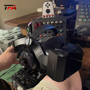 Lunettes de jeu de réalité virtuelle 3D montées sur la tête, simulateur de course, cockpit de jeu, machine de jeu - Product Image 1