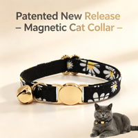 Colliers pour chats brevetés à dégagement rapide, breloques mignonnes pour colliers de chat, décorations personnalisées imprimées pour colliers de chat, boucle en alliage de zinc, vente en gros pour chatons et chats