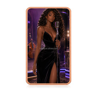 Double Side City Night Glamour Woman 1oz 999 Fine Pure Copper Bar Collectible Copper Ingot