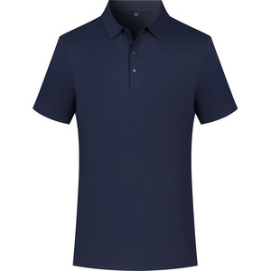 เสื้อโปโลสีดำ ผ้าฝ้าย แขนสั้น ใส่ได้ทุกวัน ชุดยูนิฟอร์มสำหรับโปรโมชั่น - Product Image 2