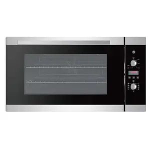 Factory Price 90cm Electric Convection Kitchen Oven 100L Big Cavity Rotisserie Built in Oven