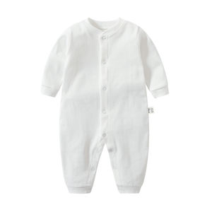 Vestiti del maglione del bambino del cotone morbido vestiti della Boutique del ragazzo infantile in bianco vestiti della ragazza del bambino da <span class=keywords><strong>0</strong></span> a <span class=keywords><strong>3</strong></span> <span class=keywords><strong>mesi</strong></span> per il bambino - Product Image 1
