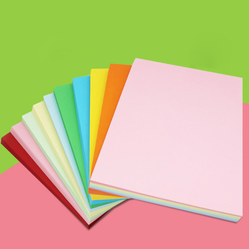 Mix Colour Paper Cardboard A4 Paper&Paperboard 20 Color Card Paper 180gsm 160gsm