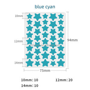 9 colori Toppe a forma di brufolo di stella da 40 punti con macchie di Acne idrocolloide all'olio dell'albero del tè - Product Image 2
