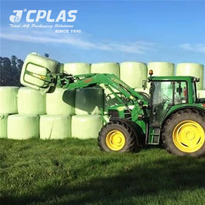 कृषि घास सिलेज लपेटें फिल्म कुंवारी एलएलडीपीई सिलेज खिंचाव फिल्म 25mic मोटाई सिलेज संरक्षण फिल्म - Product Image 2