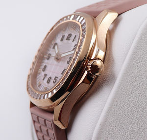 Montre mécanique pour femmes haut de gamme en Offre Spéciale vente en gros boîtier en forme de rectangle de marque avec lunette en zircon 36mm montre d'affaires pour femmes - Product Image 5