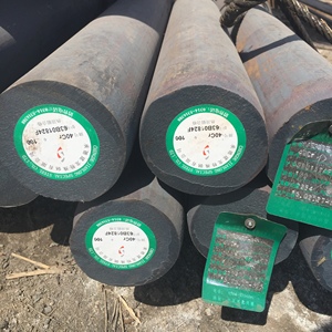 שכבת אבץ גבוהה על בר פלדה עגול aisi 1066 astm 4142 20crmntih 27simn דין en 30mncrit4 astm 4118 4130 4135 - Product Image 4