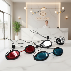 Gafas <span class=keywords><strong>de</strong></span> <span class=keywords><strong>Seguridad</strong></span> <span class=keywords><strong>de</strong></span> Plástico XL-SG010TPU <span class=keywords><strong>con</strong></span> <span class=keywords><strong>Lentes</strong></span> Antivaho para Protección Ocular en Depilación Láser Médica - Product Image 3