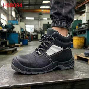 Chaussures de sécurité ZYF, design avec accents réfléchissants pour conditions de faible luminosité, pour installations industrielles, système de soutien flexible, bottes de travail HSB254 - Product Image 5