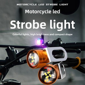 Feux LED multi-couleurs pour voiture, moto, vélo électrique, feux de freinage à effet œil d'aigle, feux de signalisation pour rétroviseurs, 12V - Product Image 3