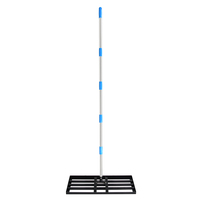 Kit de compost Vertak, éparreur, fourche à dents creuses, aérateur, sonde d'échantillonnage de sol, râteau à gazon, ensemble d'outils manuels pour pelouse, plantes, ferme et jardin