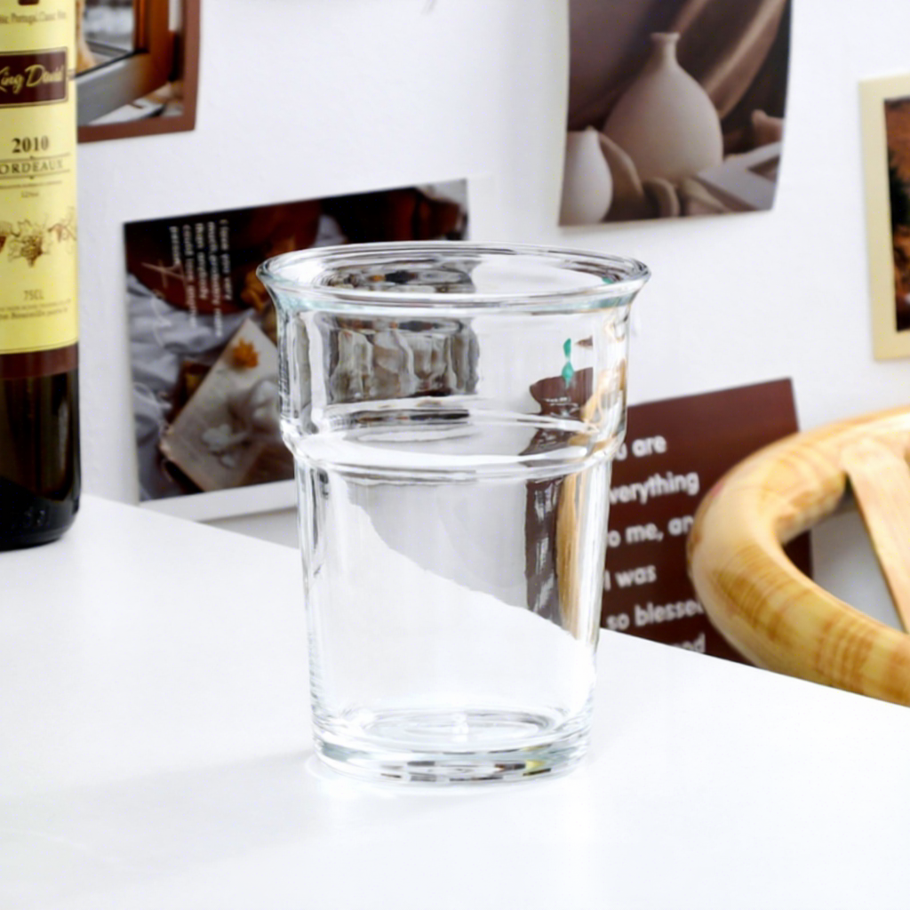 Handleless Design Cups Ins Style Niche Wide Mouth Handleless Lidless Modern Design Fruit Tea ...