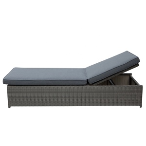 Tumbona de <span class=keywords><strong>piscina</strong></span> al aire libre <span class=keywords><strong>rectangular</strong></span> plegable trasera ajustable de mimbre de aluminio de ocio Joye - Product Image 3