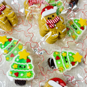 Christmas Silicone <b>Squishies</b> Cute Super Stress-Relieving Series Extra Soft Slow-Rebound Realistically Designed Food-Style Girls - Product Image 5