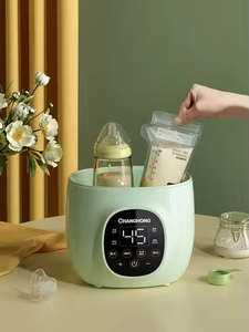 Chauffe-biberon rapide pour bébé, chauffe-aliments intelligent portable avec affichage en temps réel, commande tactile, 220V 200W - Product Image 4