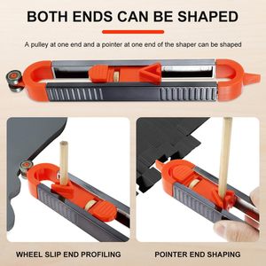 <b>Contour</b> <b>Gauge</b> Plastic Multifunctional Woodworking Ceramic Tile Shaping Outlining Marking <b>Tool</b> - Product Image 5