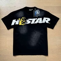 T-shirt pour homme Rep Hell Star, vintage, imprimé, de haute qualité, 100% coton, streetwear, avec étiquette NFC