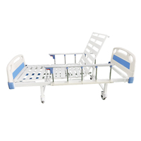 Lit d'hôpital en métal de haute qualité, classe I, à double manivelle, pour soins à domicile, nouvelle conception, garantie de 3 ans