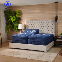 Matelas double queen king size Commander en ligne Lit pliant Fabriqué en Chine Matelas en mousse à mémoire de forme à ressorts ensachés en latex naturel