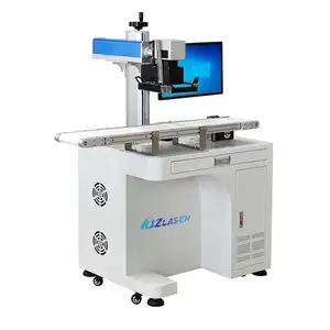 Inline CO2 Laser Marking Machine with Flip Function for PCB Assembly QR Code Barcode PVC PVB