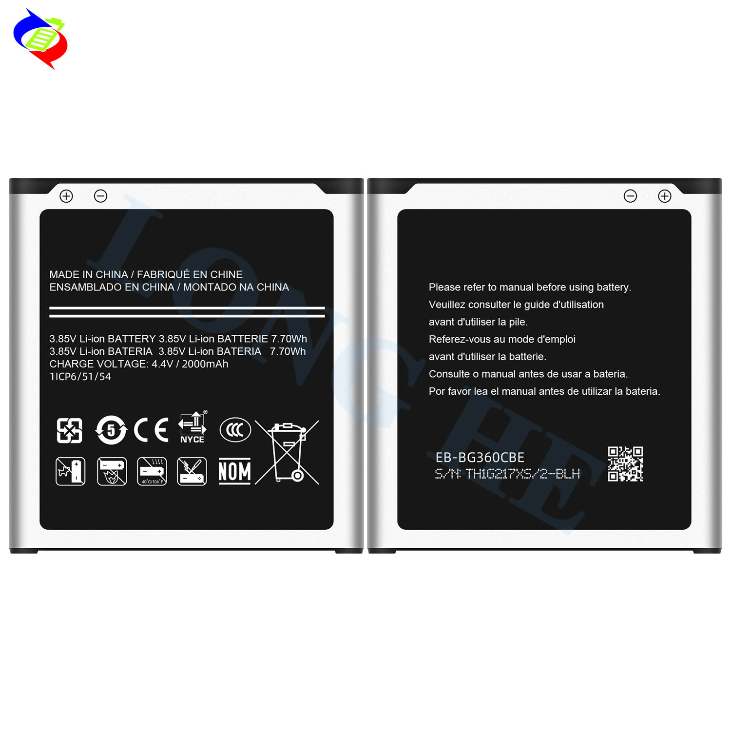 Samsung Galaxy J2 2015/2017 Battery 2000mah, 1year Warranty
