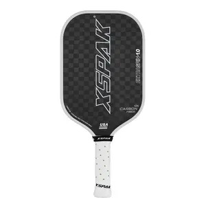 XSPAK EXTRASPIN1.0 TORAY T700-12K WOVEN CARBON FIBER SURFACE THERMOFORMED PICKLEBALL PADDLE