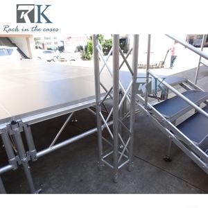 Modular <b>Platform</b> <b>Stage</b> for Booths Aluminum <b>Stage</b> Truss for Exhibits - Product Image 5