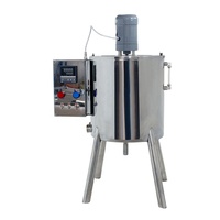 Cuve de mélange haute performance pour crèmes cosmétiques, lotions et shampoings, pour ligne de production de machines de remplissage de liquides et de pâtes