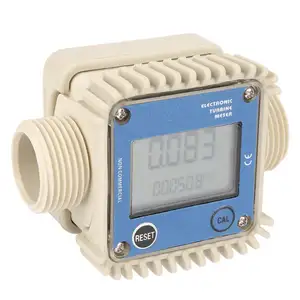 Digital Flow Meter For Water/Fuel/Petrol Diesel/Liquid Measuring Meter Diesel Chemical Flow Meter With Digital Screen