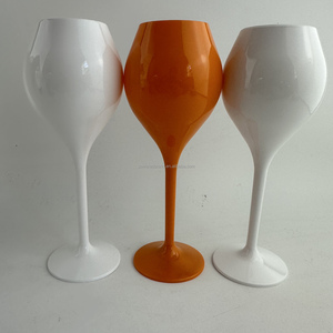 Verres à vin blanc en <span class=keywords><strong>plastique</strong></span> réutilisables Flûte à champagne incassable pour mariage - Product Image 1