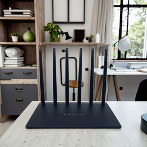 WiFi 6 라우터 3000Mbps 속도 메쉬 지원 2.4GHz 및 5.8GHz 듀얼 밴드 <span class=keywords><strong>3</strong></span> LAN 1 WAN 고속 <span class=keywords><strong>DDR3</strong></span> 무선 라우터 - Product Image 1