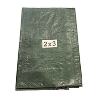 Bâche robuste imperméable enduite de PE, résistante aux UV, pour couverture de camion extérieur, protection de chantier