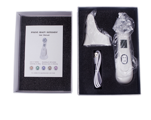 Tabla de Gua Sha Calefactora con Vibración, Terapia de Luz Roja, Masajeador Facial Magnético, Herramienta de Cuidado de la Piel Recargable por USB - Product Image 6