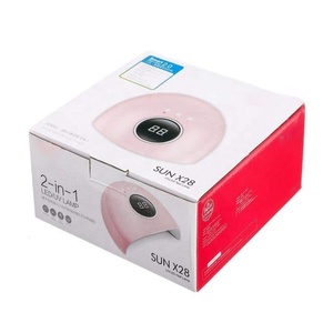 Mini <span class=keywords><strong>Flash</strong></span> Cure Nail LED Lamp Cajas de embalaje Caja de regalo de cartón rígido blanco de lujo con inserto de EVA blanco - Product Image 6