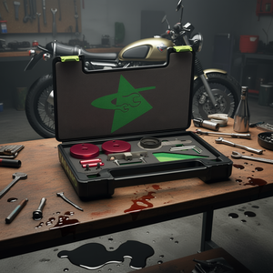 Kit d'outils de démontage de chaîne de moto FASANO 192/FO15, ensemble de réparation professionnel - Product Image 3