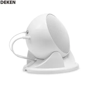 DEKEN SLIM3 <span class=keywords><strong>WH</strong></span>/BK système Audio Hifi Home cinéma professionnel 20W 2 voies <span class=keywords><strong>8</strong></span> Ohms Mini haut-parleurs Surround sphériques magnétiques - Product Image 2